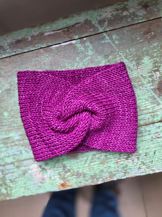 Merino Wool Twisted Headband