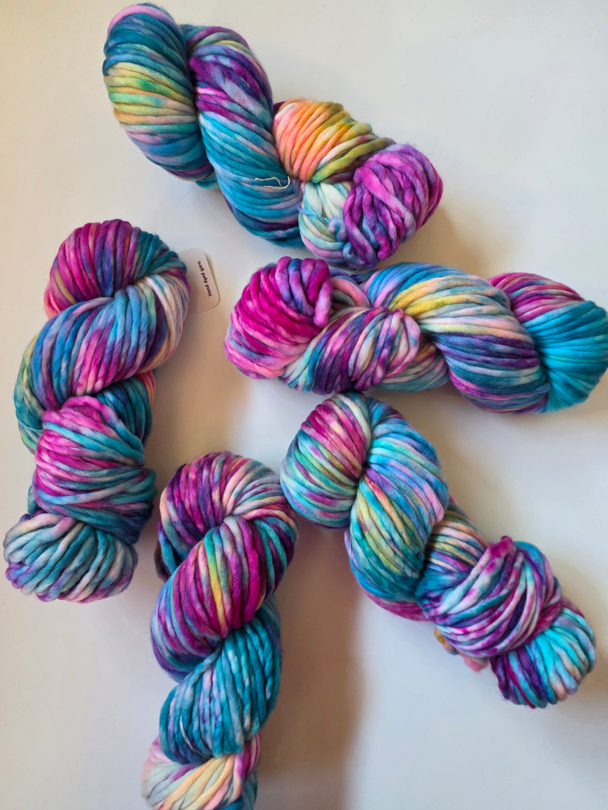 Stitch Hiker Designs Hand Dyed Yarn | Super Bulky | Mojave Turquoise