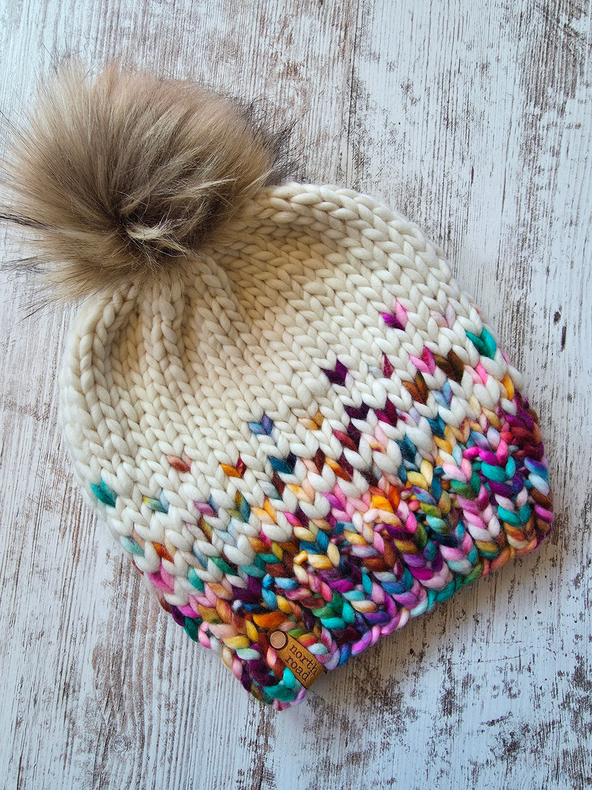 Merino Wool Pom Hat