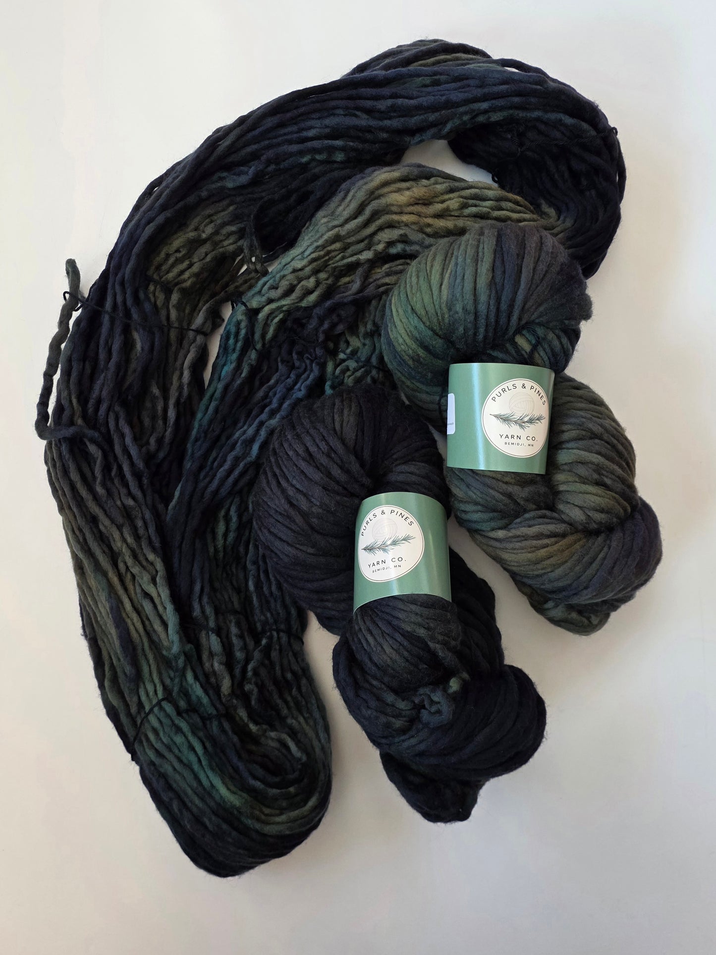 Purls & Pines | Super Bulky | Jewels of Lake Superior (Dark Batch)