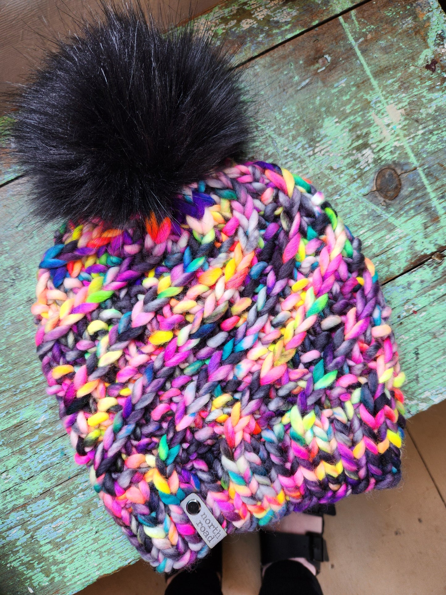 Merino Wool Pom Hat