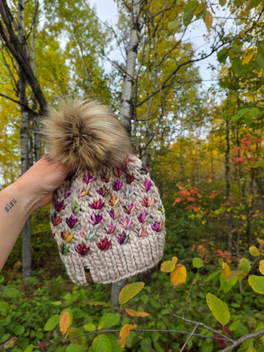 Merino Wool Pom Hat