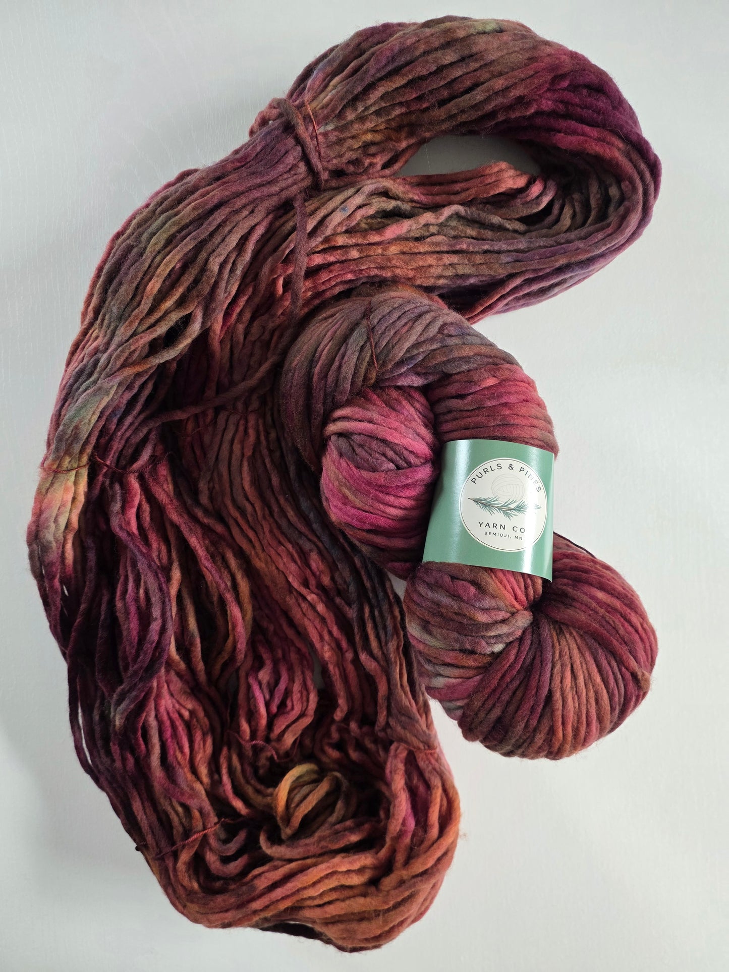 Purls & Pines | Super Bulky | Minnesota Sunrise More Orange