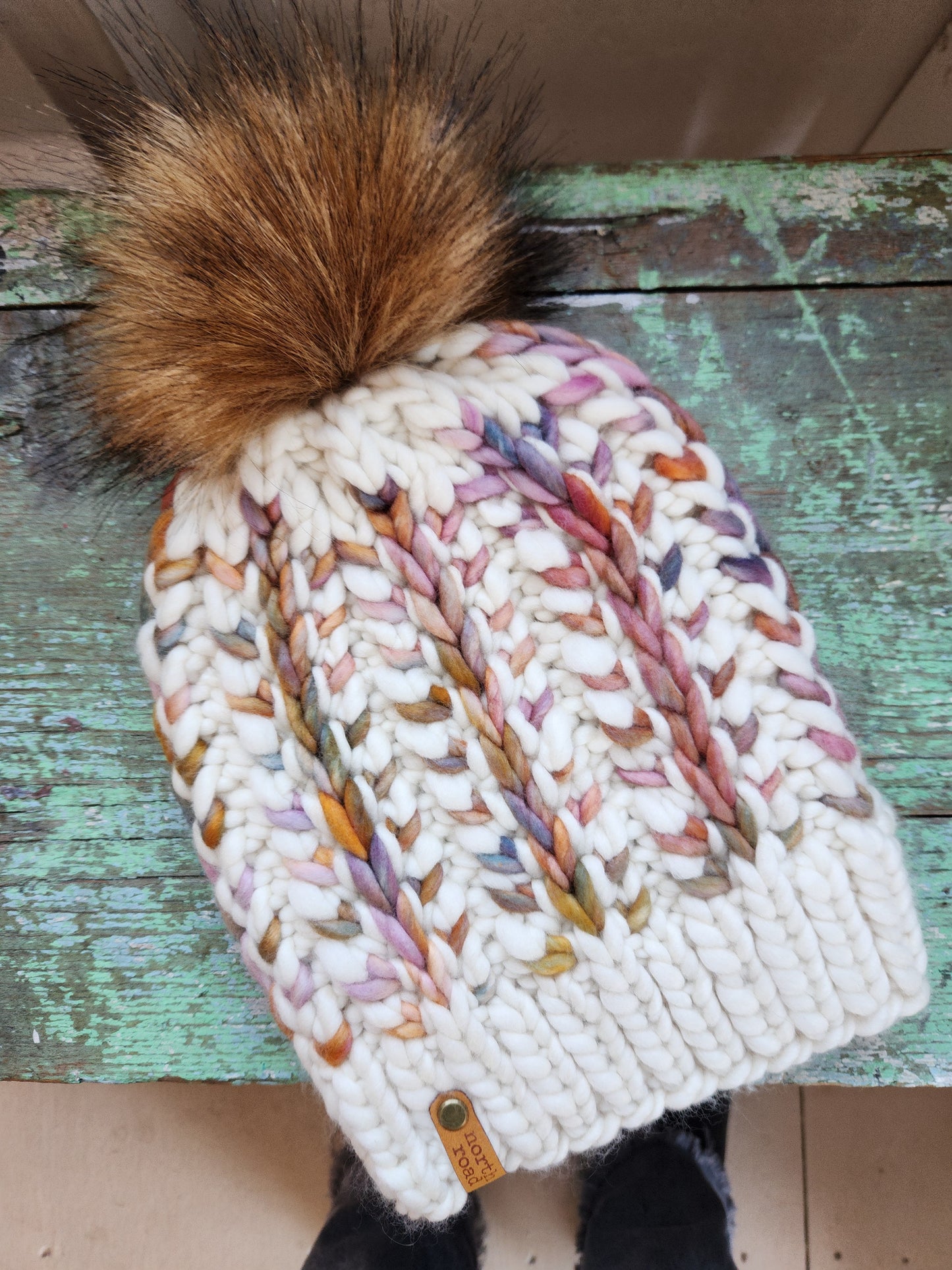 Merino Wool Pom Hat