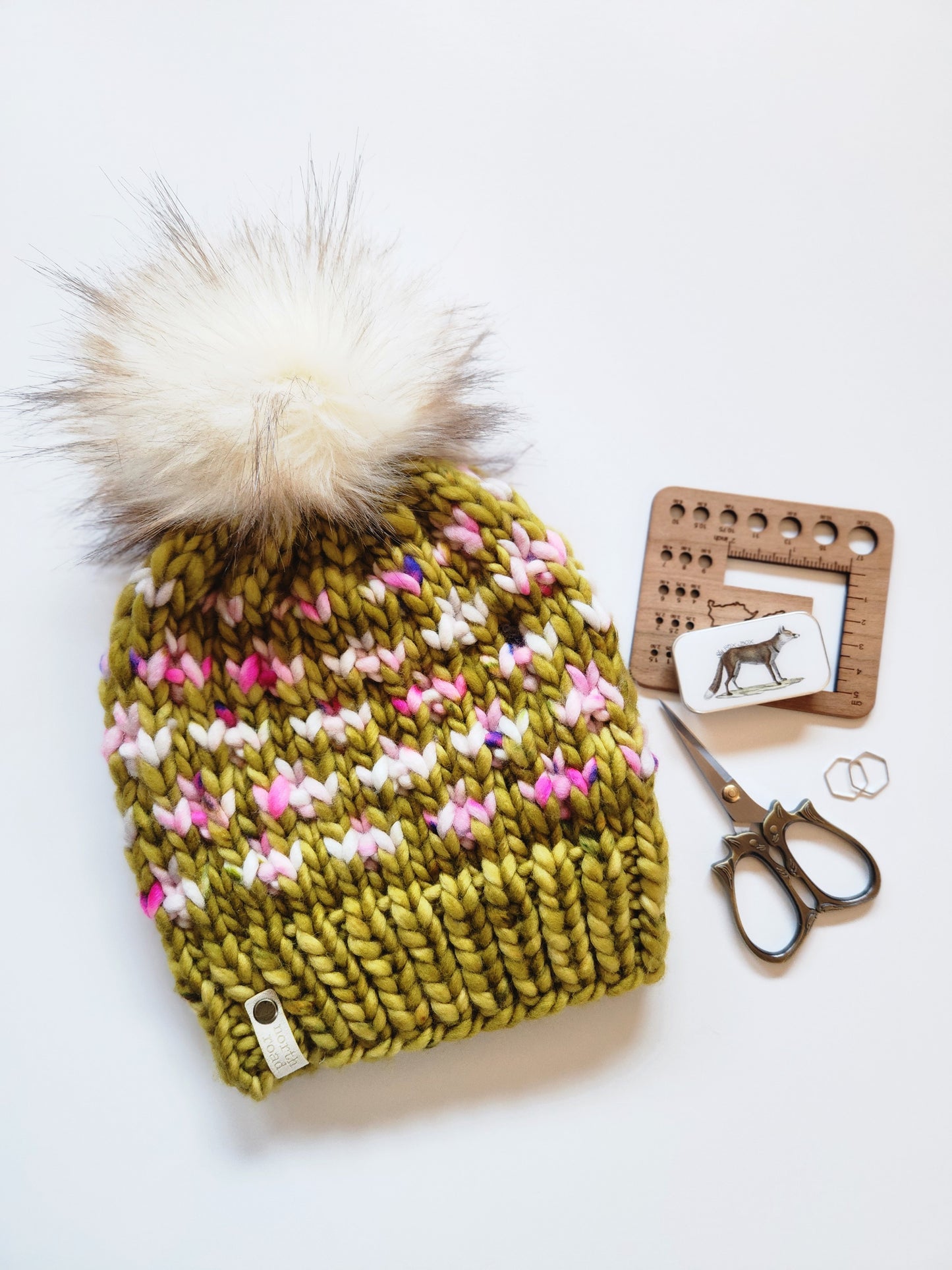 Merino Wool Pom Hat