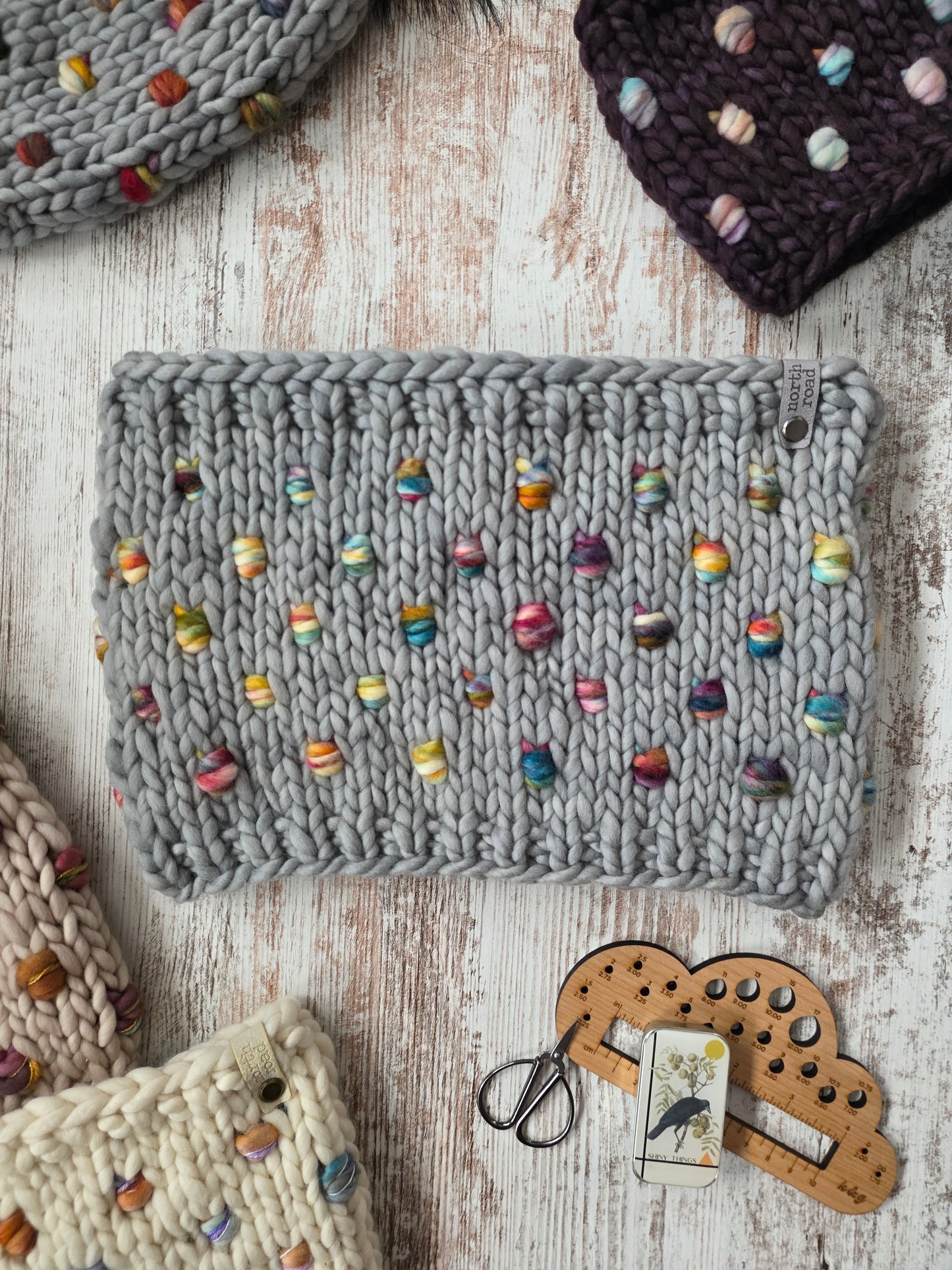 Merino Wool Hat and Cowl Set