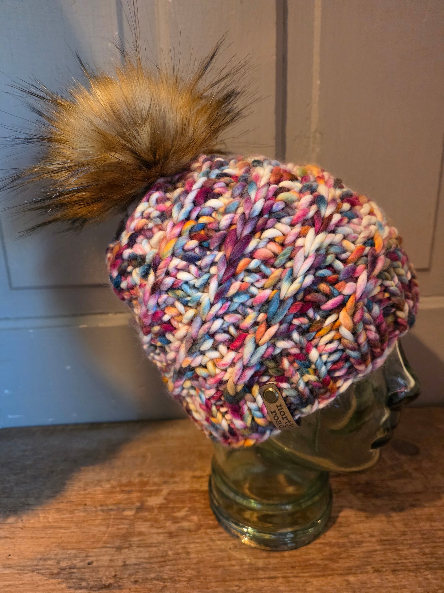 Merino Wool Pom Hat