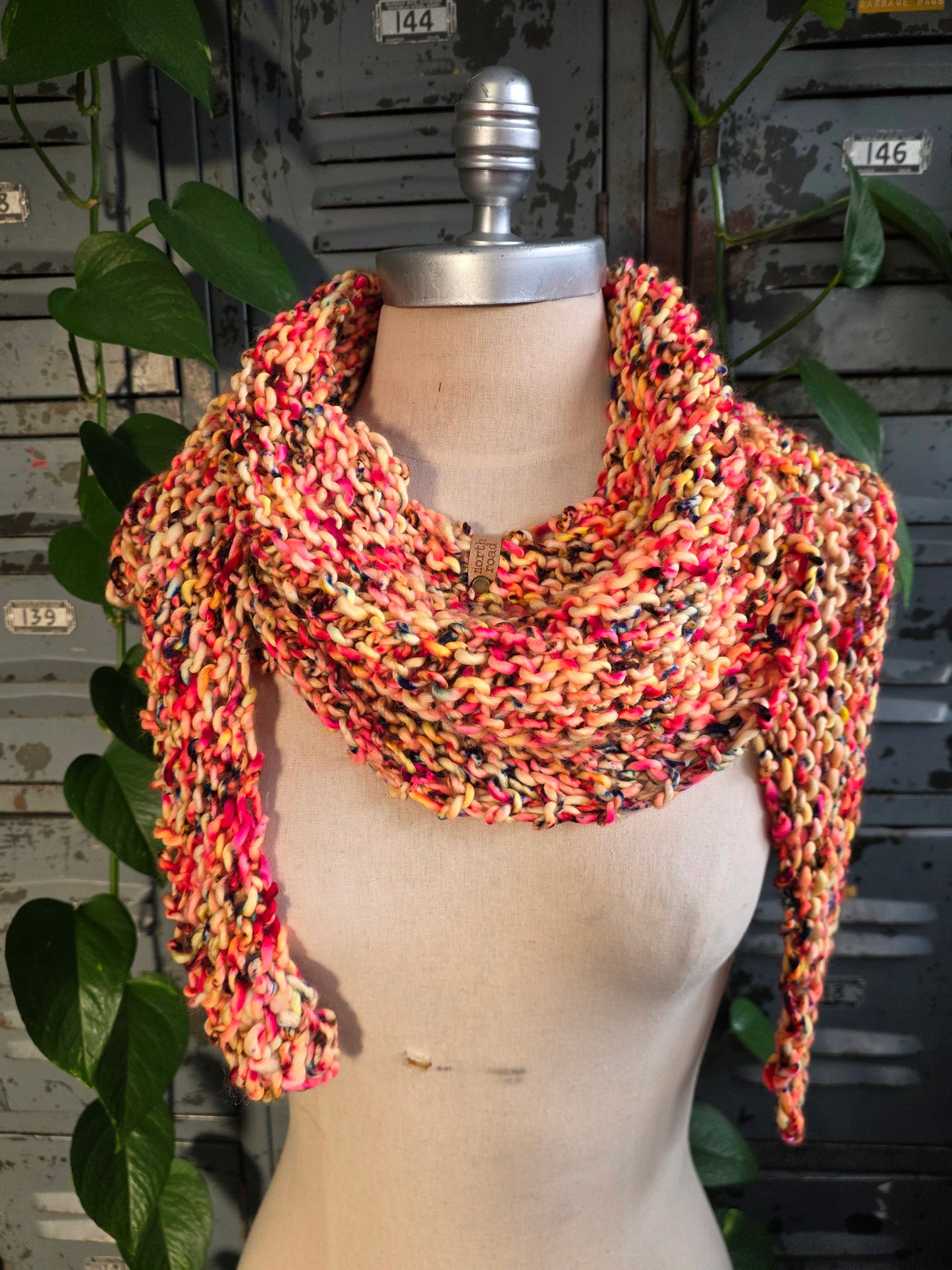 Merino Wool Sugarloaf Shawl