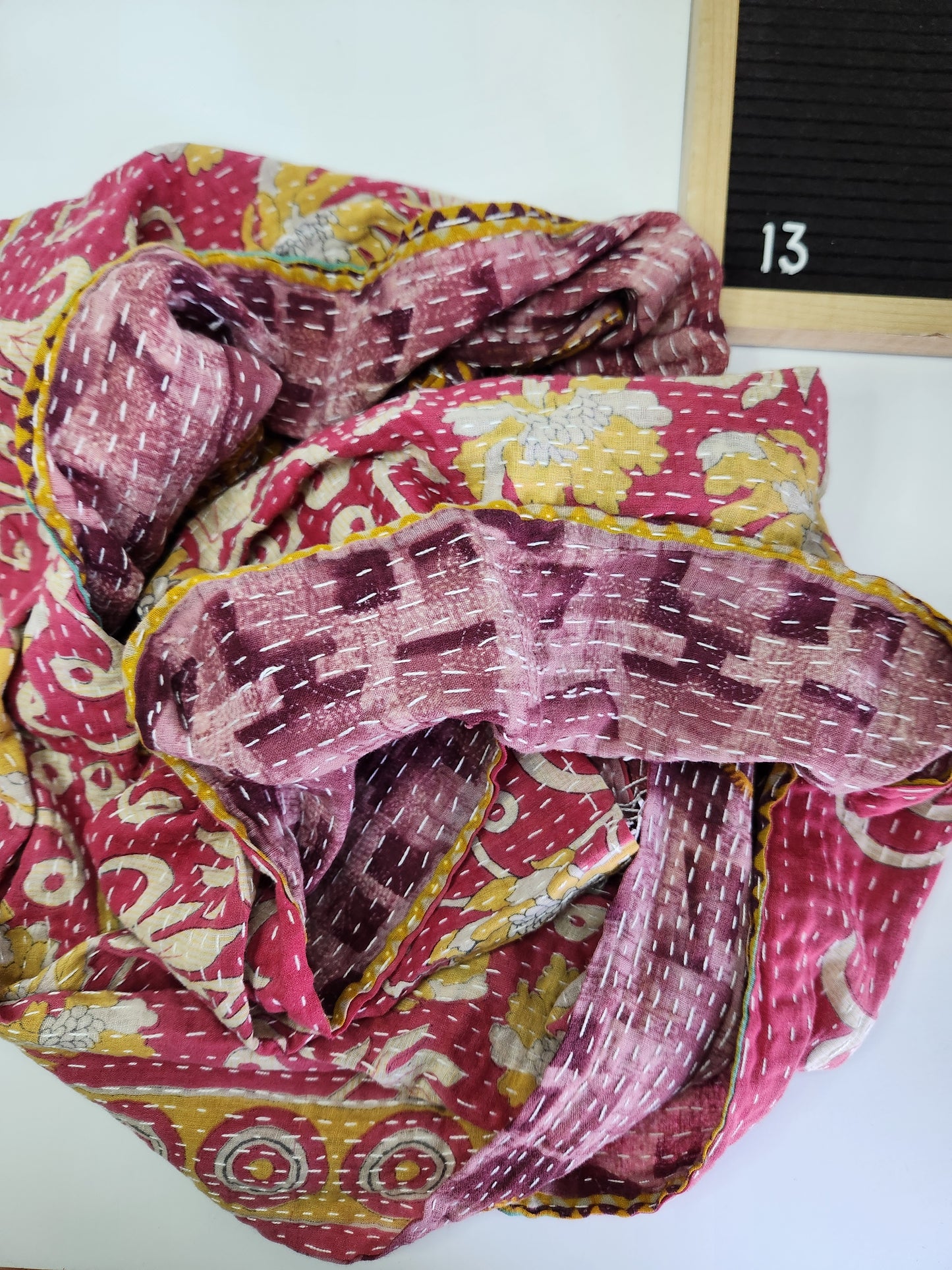 Kantha Scarf