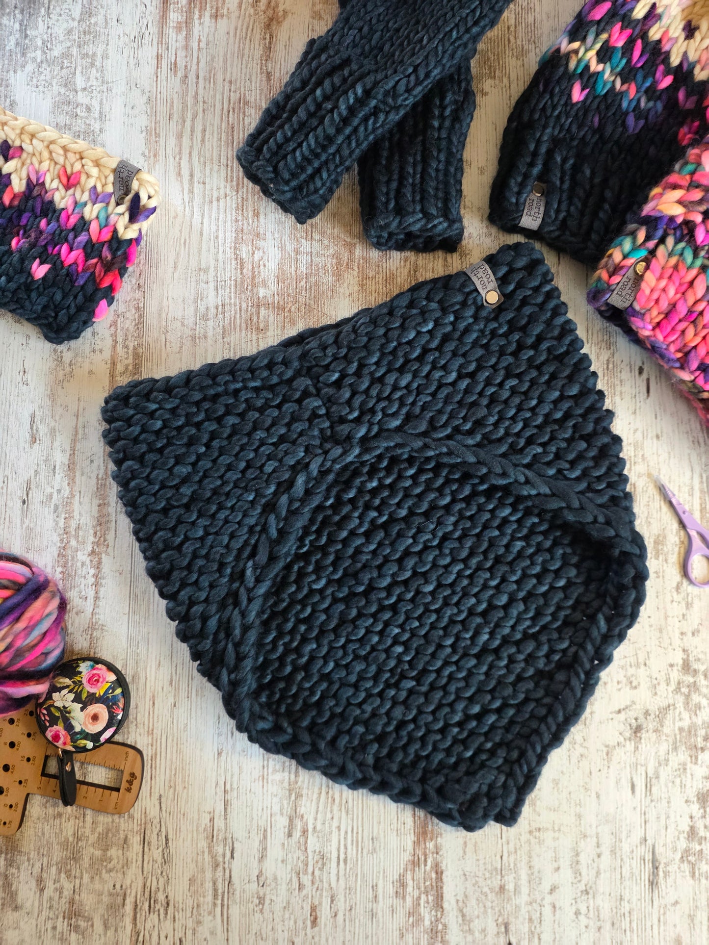 Merino Wool Bandana Cowl