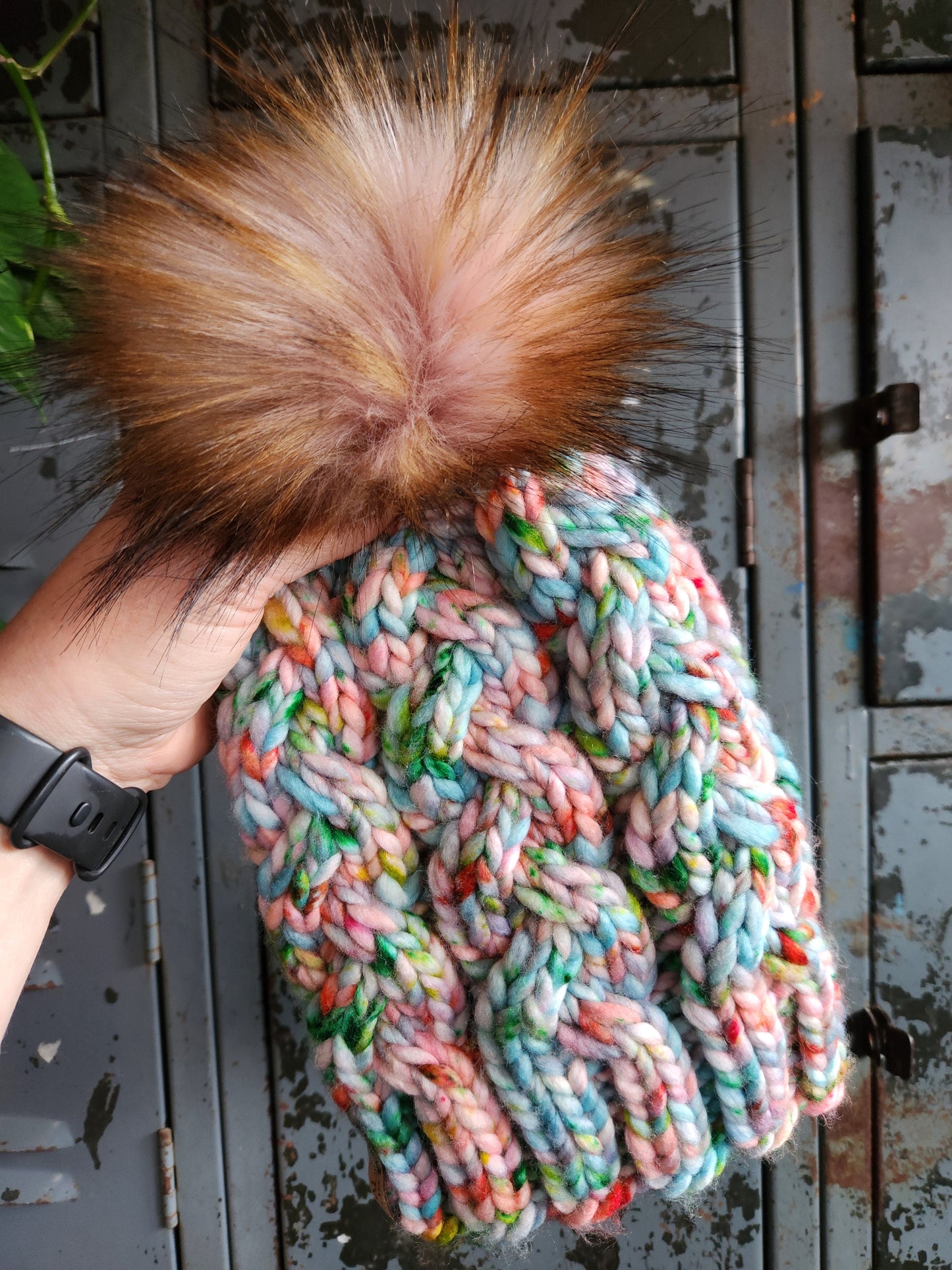Merino Wool Pom Hat