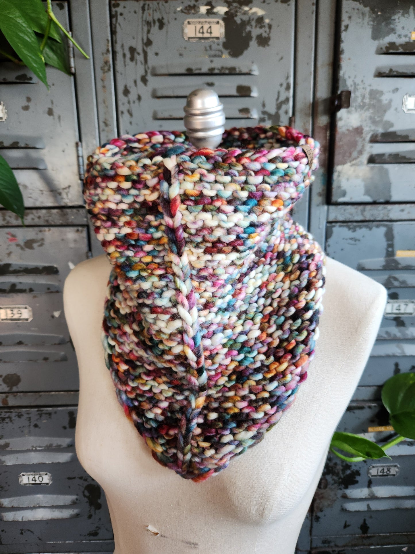 Merino Wool Bandana Cowl