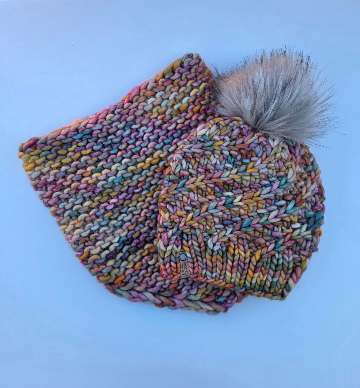 Merino Wool Hat and Cowl Set