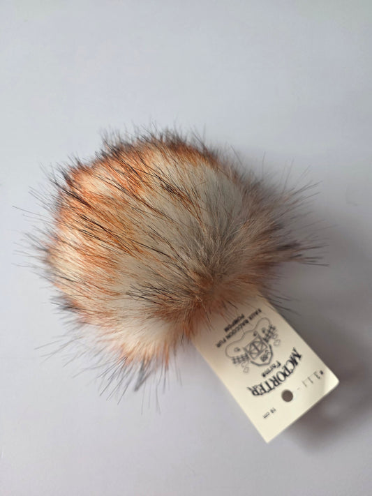 McPorter Farms | Faux Raccoon Fur Pom | 311