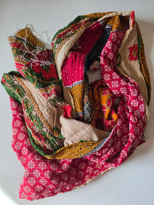 Kantha Scarf
