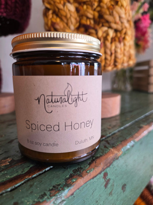 Naturalight Candle, Spiced Honey