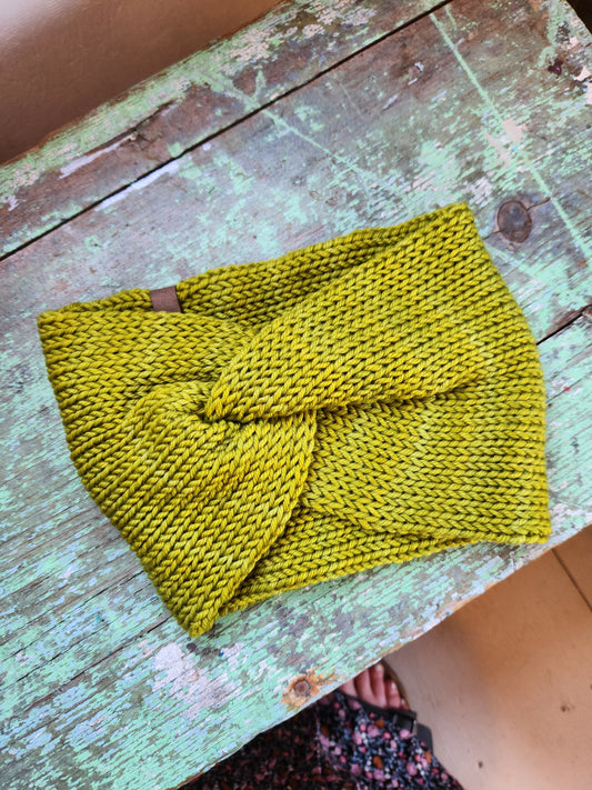 Merino Wool Twisted Headband