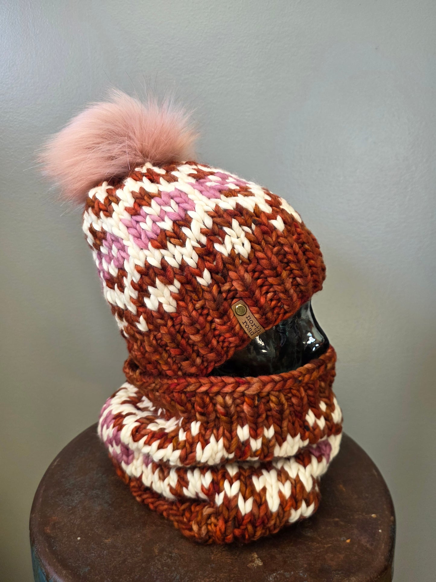 Merino Wool Hat and Cowl Set