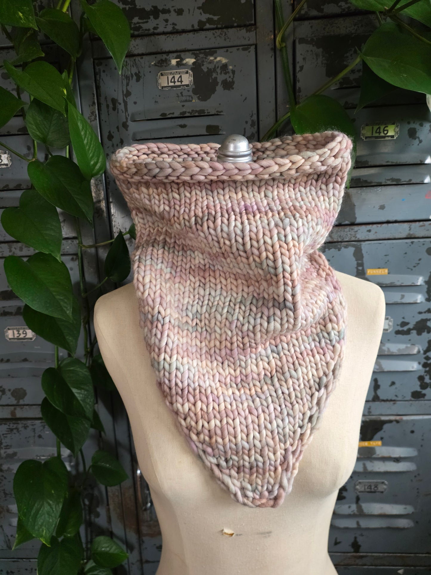 Merino Wool Bandana Cowl