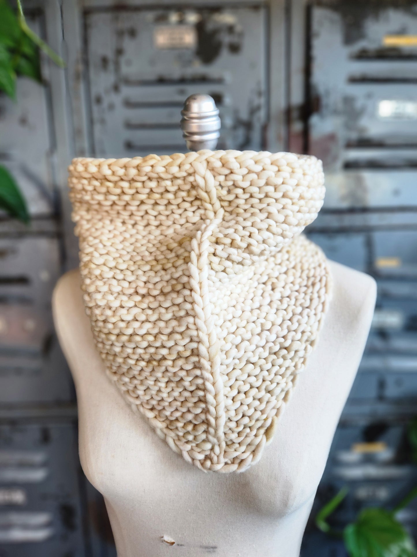 Merino Wool Bandana Cowl