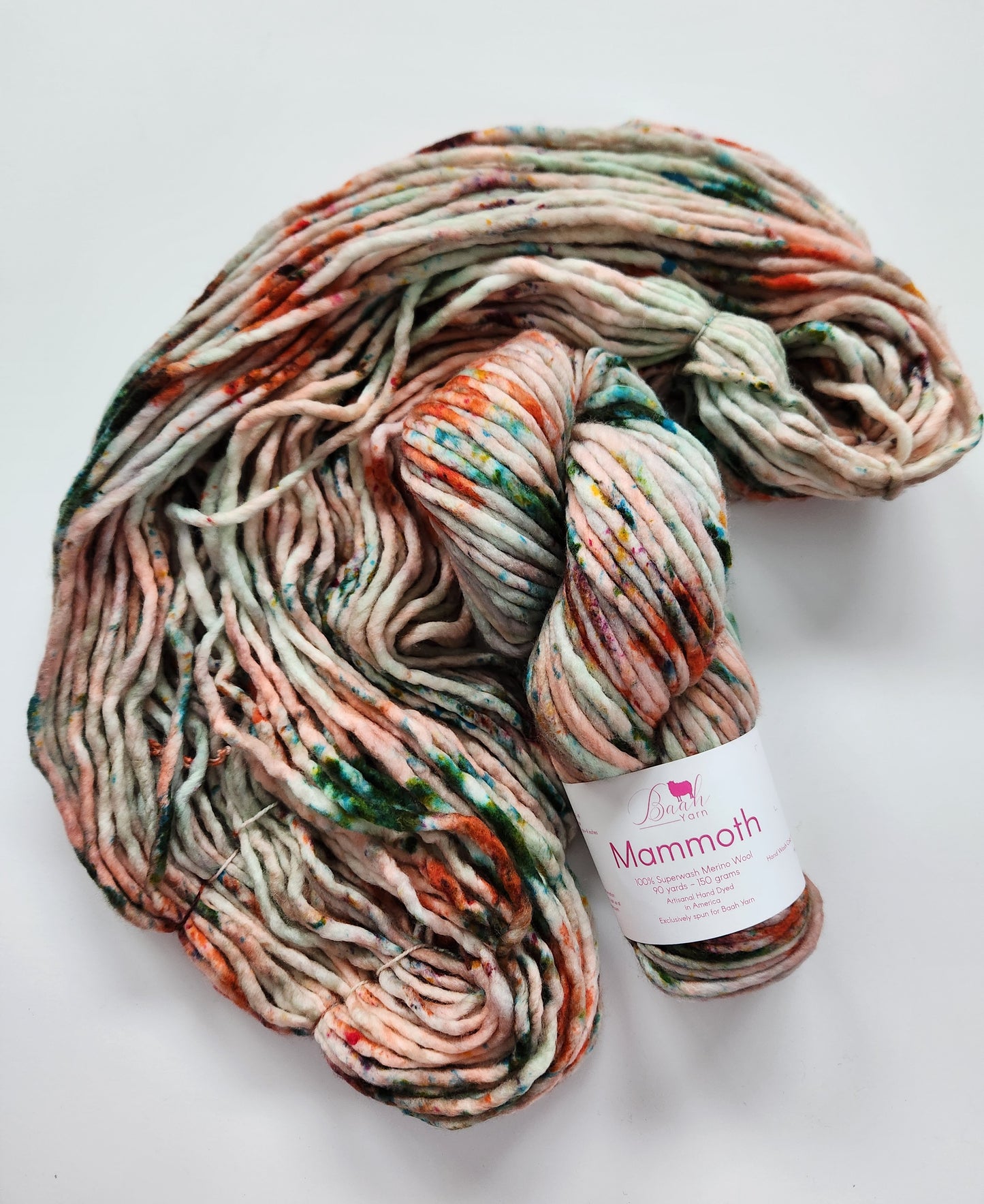 Baah Yarn | Mammoth | Certain Shades of Green