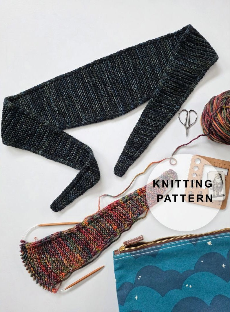 Simple Little Scarf Knitting Pattern